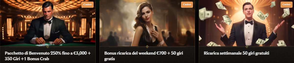 Bonus del Casino CrownPlay