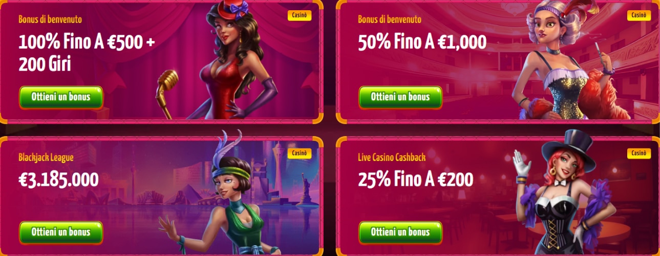 Bonus di Joker8 Casino