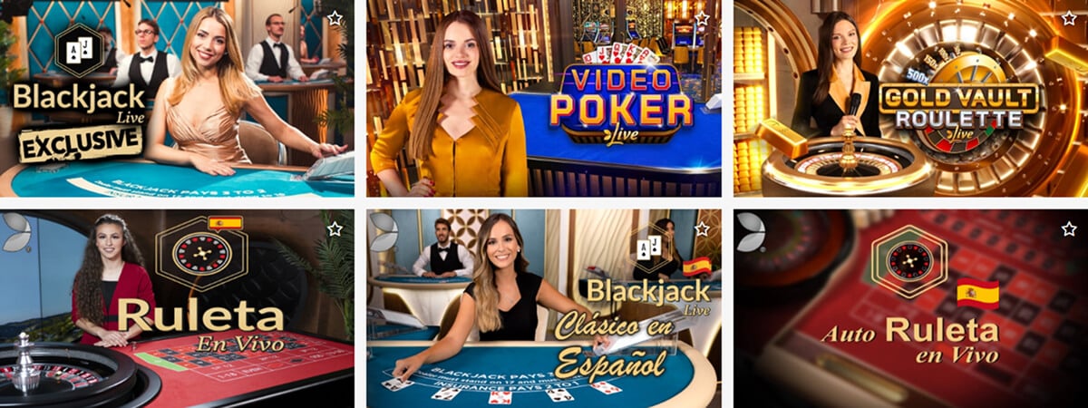 Croupier dal vivo del Casino ReloadBet