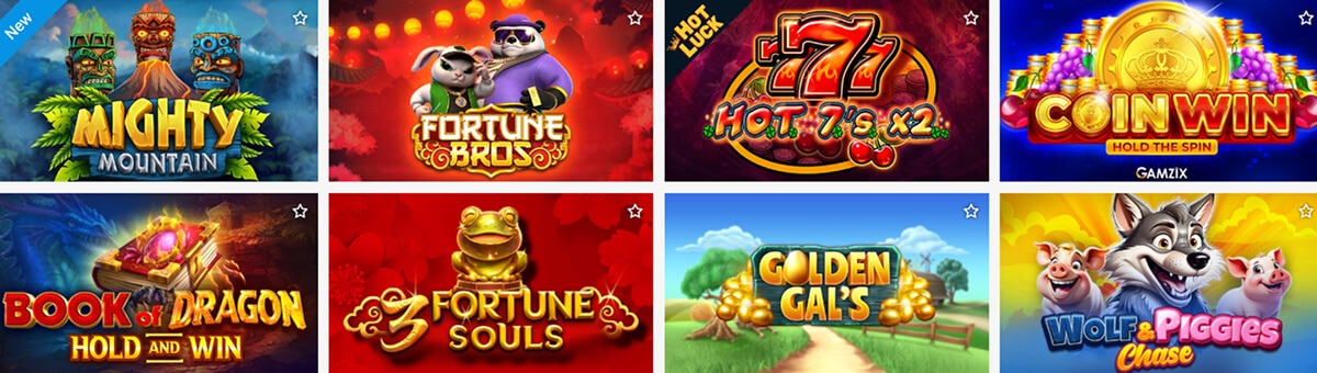 Giochi del Casino ReloadBet